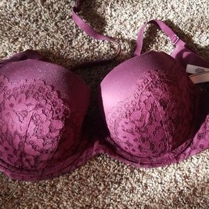 Victoria Sectret Lined Demi Bra